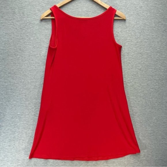 Joseph Ribkoff Red Polyester Tank Top Size 4 - Picture 6 of 9
